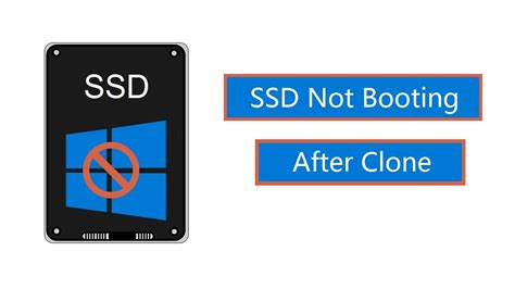 hdd to ssd clone not booting|make disk bootable after clone.